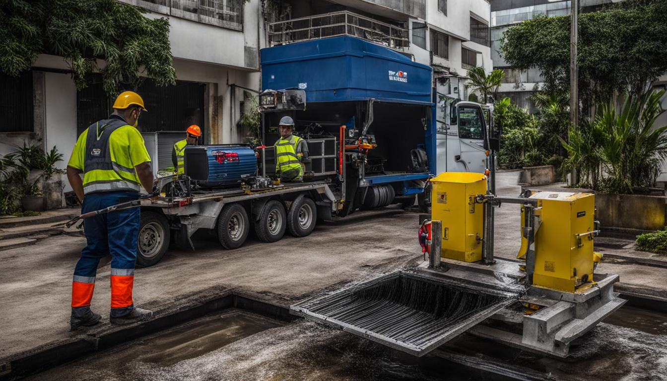 Desentupimento com Hidrojateamento em São Paulo